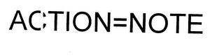 ACTION NOTE logo