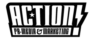 ACTION! PR · MEDIA & MARKETING logo