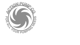 ACTION PUMP CO. FOR ALL YOUR PUMPING NEEDS logo