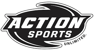ACTION SPORTS UNLIMITED. logo