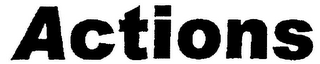 ACTIONS logo