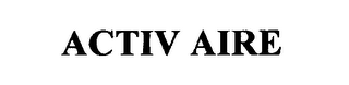 ACTIV AIRE logo