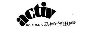 ACTIV PANTY HOSE TO GO logo
