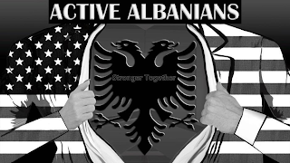 ACTIVE ALBANIANS STRONGER TOGETHER logo