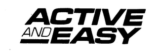 ACTIVE AND EASY logo