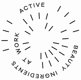 ACTIVE BEAUTY INGREDIENTS AT WORK logo