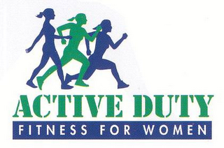 ACTIVE DUTY FITNESS FOR WOMEN logo