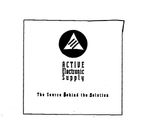ACTIVE ELECTRONIC SUPPLY, THE SOURCE BEHIND THE SOLUTION logo