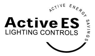 ACTIVE ES LIGHTING CONTROLS ACTIVE ENERGY SAVINGS logo