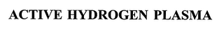 ACTIVE HYDROGEN PLASMA logo