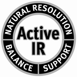 ACTIVE IR NATURAL RESOLUTION BALANCE SUPPORT logo
