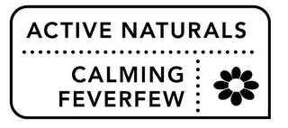 ACTIVE NATURALS CALMING FEVERFEW logo