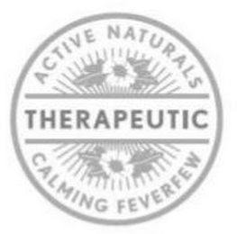 ACTIVE NATURALS THERAPEUTIC CALMING FEVERFEW logo