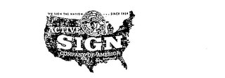 ACTIVE SIGN COMPANY OF AMERICA SINCE 1929 WE SERVE THE NATION logo