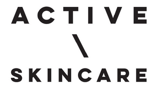 ACTIVE \ SKINCARE logo