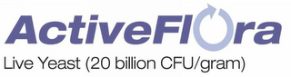 ACTIVEFLORA LIVE YEAST (20 BILLION CFU/GRAM) logo