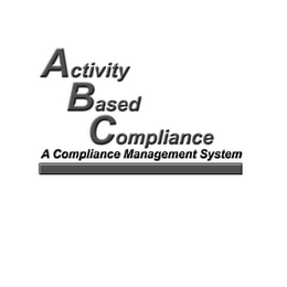 ACTIVITY BASED COMPLIANCE A COMPLIANCE MANAGEMENT SYSTEM logo