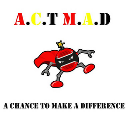 A.C.T.M.A.D. A CHANCE TO MAKE A DIFFERENCE logo