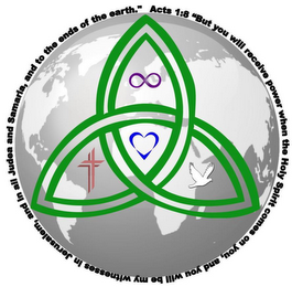 ACTS 1:8 "BUT YOU WILL RECEIVE POWER WHEN THE HOLY SPIRIT COMES ON YOU, AND YOU WILL BE MY WITNESSES IN JERUSALEM, AND IN ALL JUDEA AND SAMARIA, AND TO THE ENDS OF THE EARTH." logo