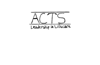 ACTS LEADERSHIP IN LIFECARE logo