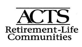 ACTS RETIREMENT-LIFE COMMUNITIES logo