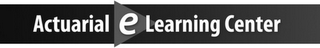 ACTUARIAL ELEARNING CENTER logo