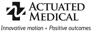 ACTUATED MEDICAL INNOVATIVE MOTION + POSITIVE OUTCOMES logo