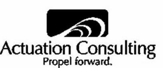 ACTUATION CONSULTING PROPEL FORWARD. logo
