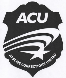 ACU AFSCME CORRECTIONS UNITED logo