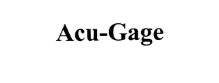 ACU-GAGE logo