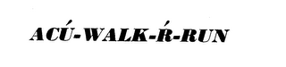 ACU-WALK-R-RUN logo