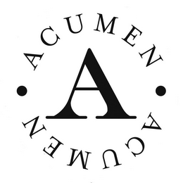 ACUMEN A ACUMEN logo