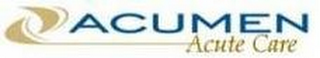ACUMEN ACUTE CARE logo