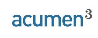 ACUMEN³ logo