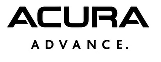 ACURA ADVANCE. logo