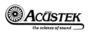 ACUSTEK THE SCIENCE OF SOUND logo