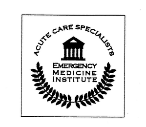 ACUTE CARE SPECIALISTS EMERGENCY MEDICINE INSTITUTE logo