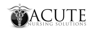 ACUTE NURSING SOLUTIONS logo