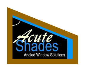 ACUTE SHADES ANGLED WINDOW SOLUTIONS logo