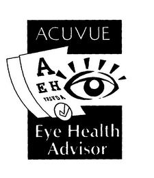 ACUVUE EYE HEALTH ADVISOR logo