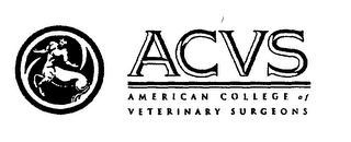 ACVS AMERICAN COLLEGE OF VETERINARY SURGEONS logo