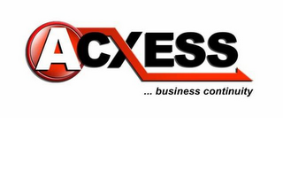 ACXESS ... BUSINESS CONTINUITY logo