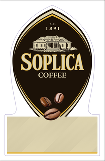 A.D. 1891 SOPLICA COFFEE logo