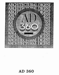 AD 360 ARCHITECTURAL DIGEST logo