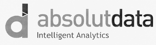 AD ABSOLUTDATA INTELLIGENT ANALYTICS logo