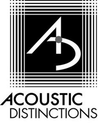 AD ACOUSTIC DISTINCTIONS logo