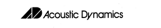 AD ACOUSTIC DYNAMICS logo
