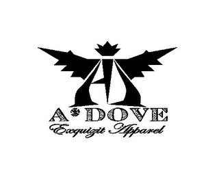 AD A*DOVE EXQUIZIT APPAREL logo