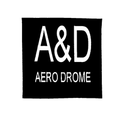 A&D AERO DROME logo