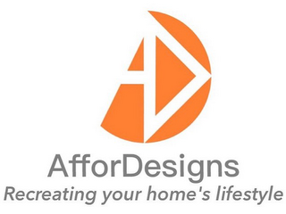 AD AFFORDESIGNS RECREATING YOUR HOME'S LIFESTYLE logo